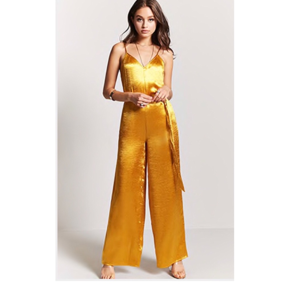 Gold jumpsuit
